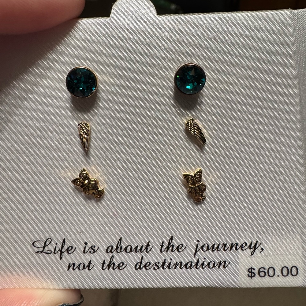 Elegant Gold plated Earrings NWT